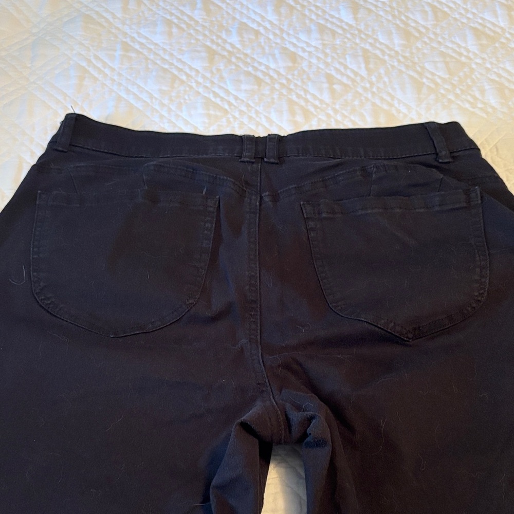 Draper James Black RSVP Black Pants 14 - Picture 5 of 5
